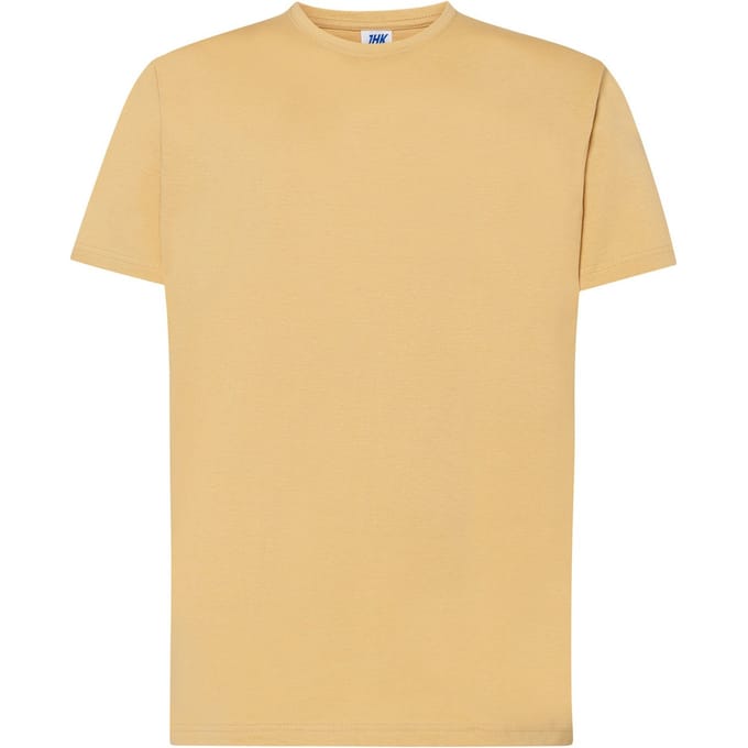 JHK Heren Premium Normaal T-Shirt (Zand)