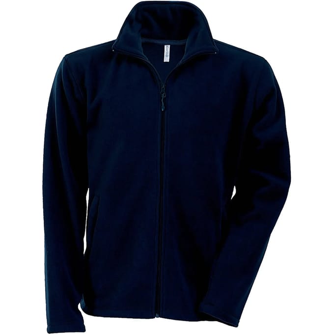 Kariban Microfleece met rits kind K920 - Navy - 10/12 Y (10/12 ans)