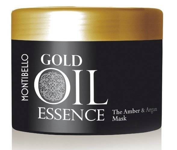 Montibello gouden olie essence a&a masker amber-argan masker voor het haar 500ml