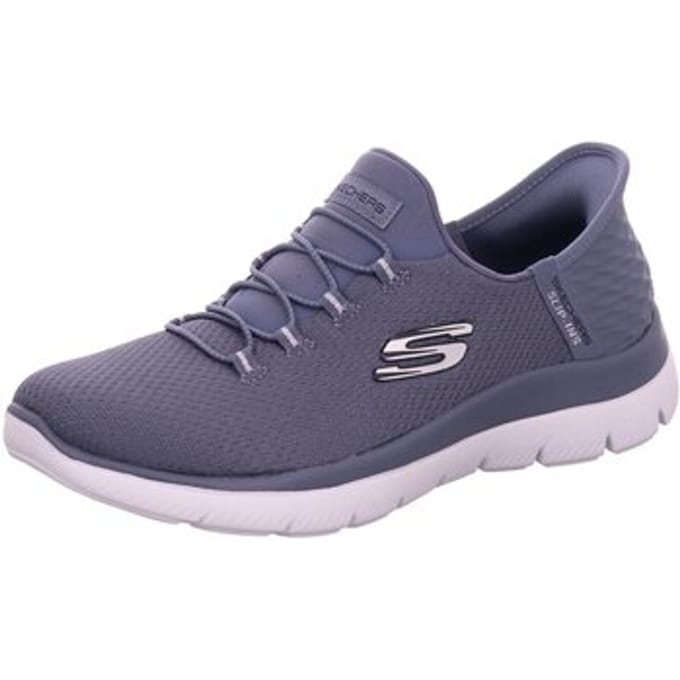 Skechers SUMMITS-DIAMOND DREAM Dames Instappers - Leigrijs