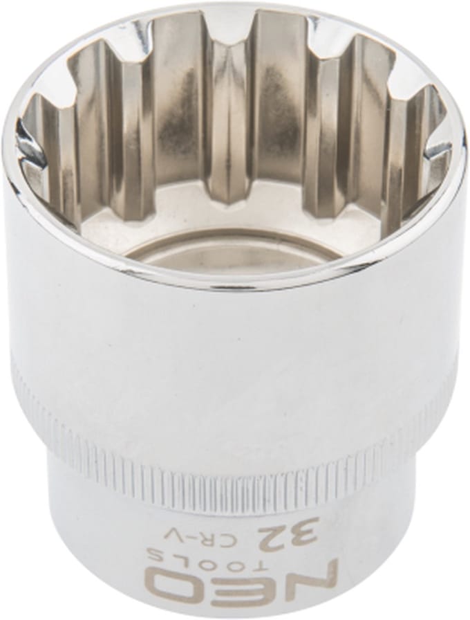 NEO Speciaal, Spline, Zeskant, Torx, Vierkant, Dop 18 mm, 1/2" aansluiting