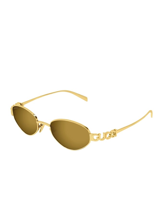 Gucci Zonnebril Goud/Bronze
