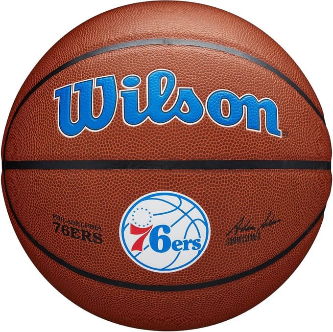 Officieel NBA Basketbal Maat 7 - Philadelphia 76ers Team Basketbal