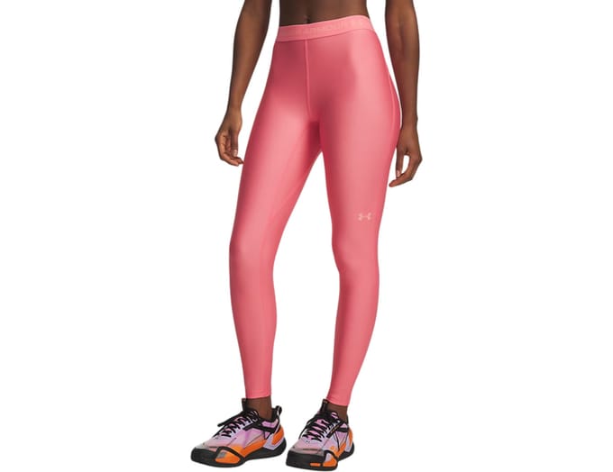 Under Armour Heatgear Mesh Legging Dames Roze K600
