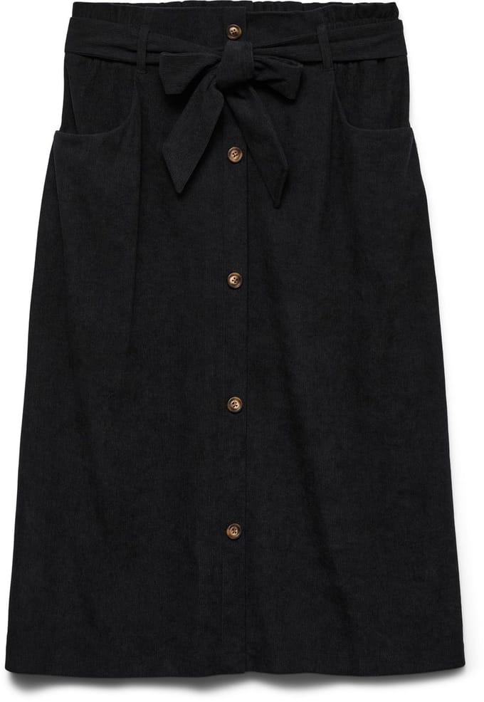 Vero Moda Curve Rok VMVILJA Corduroy High waist Midi-rok