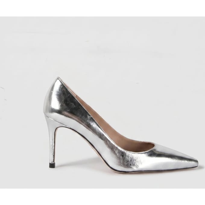 LK Bennett Floret New Closed Courts Silver Taglia: 36 | Tacchi Alti Outlet | Donna | Grigio