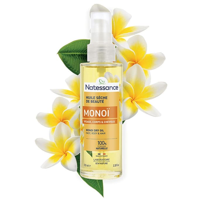 Natessance Monoï Embellit Et Satine Droge Olie 100 ml