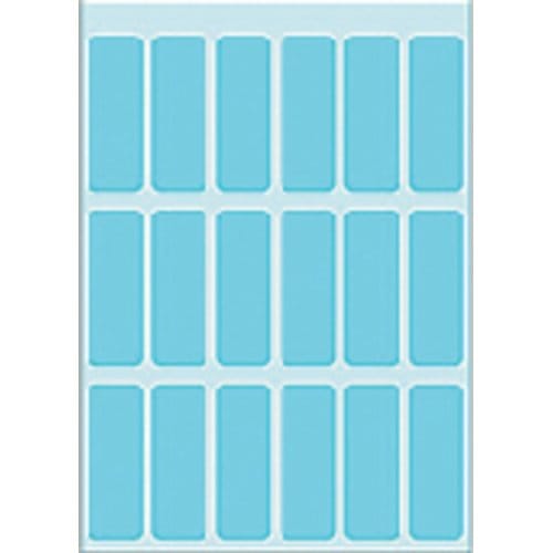 Etiket HERMA 3653 12x34mm blauw 90 stuks