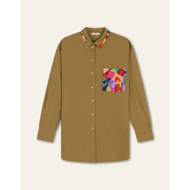 Oilily Boomka Blouse- maat40 Plantation