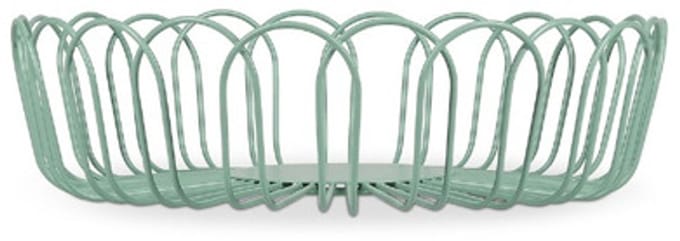 ONA Draadmand 26,5xH7,5cm groen Flores