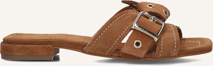 STEFANO LAURAN 25037 Slippers - Dames - Bruin - Maat 39