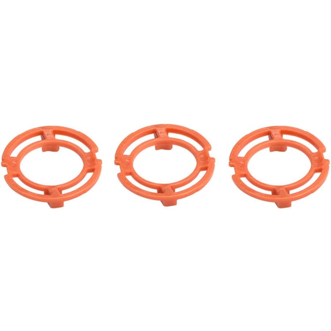 3 STUKS Oranje Mes Borgringen voor Serie 7000 9000 RQ12 Modellen rood