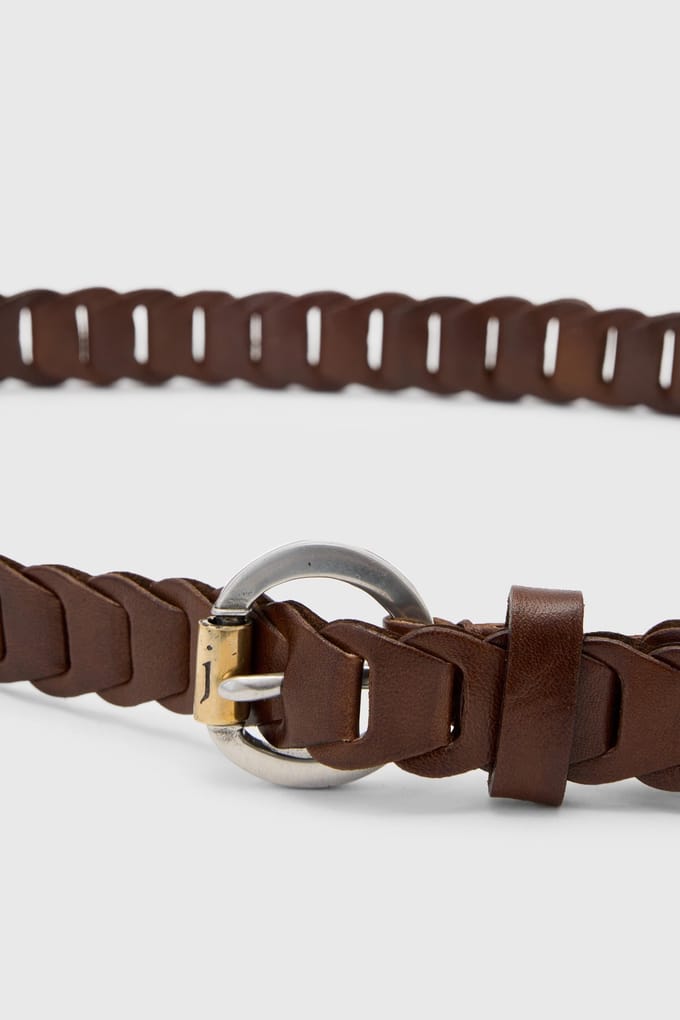 John Varvatos 20mm - Astor Welder Brownstone Größe: W32 | Gürtel Outlet | Herren | Braun