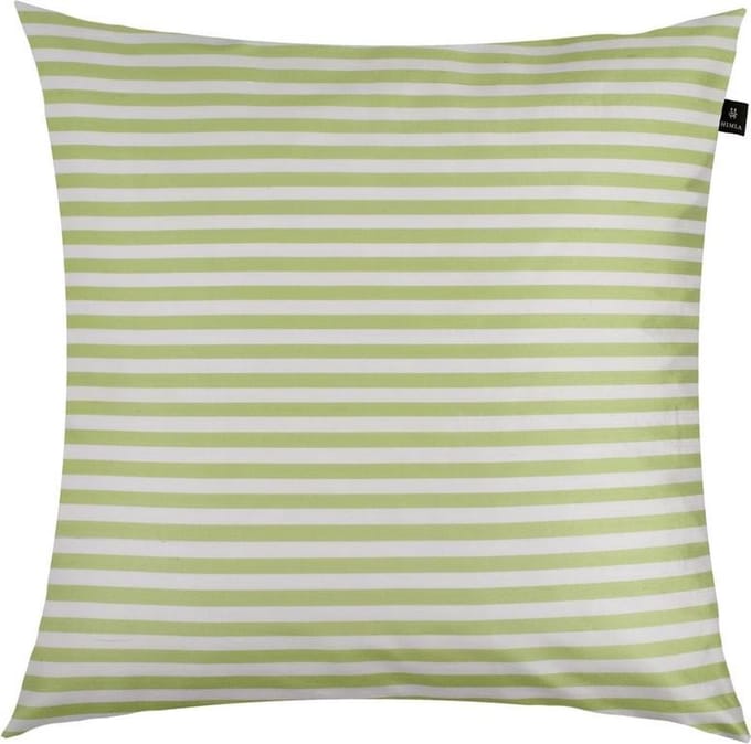 Himla Palma stripe kussen - poison - 50 x 50 cm