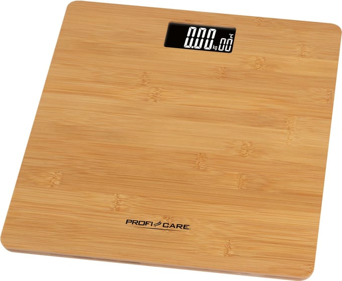 ProfiCare PW 3103 - Personenweegschaal - Bamboe - 5-180KG