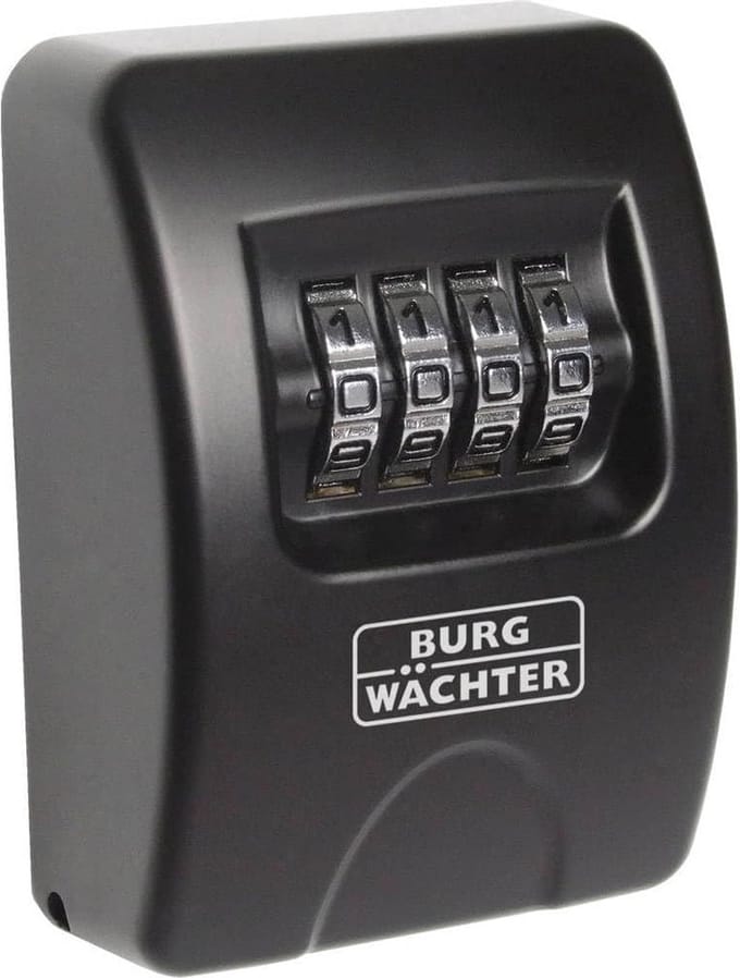 KeySafe 10 SB, sleutelkluis met cijfercombinatie, zwart
