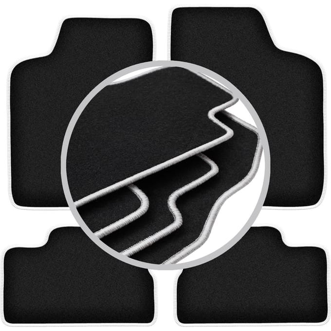CARLUX-SILVER automatten voor: Opel Ascona C liftback, sedan (1981-1988)