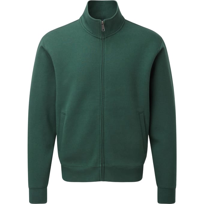 Russell Heren Authentic Full Zip Jacket (Fles groen)