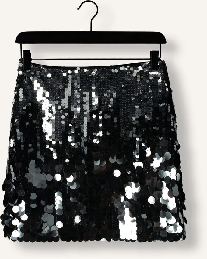 Copenhagen Muse Cmsequince-skirt Dames - Korte rok - Zilver - Maat XS