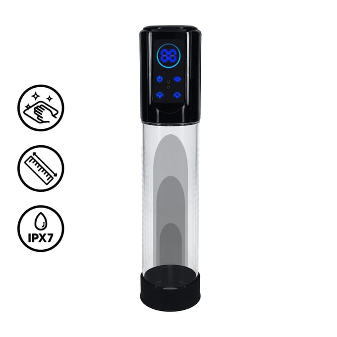 MegaLift - Automatic Waterproof Penis Pump - Black