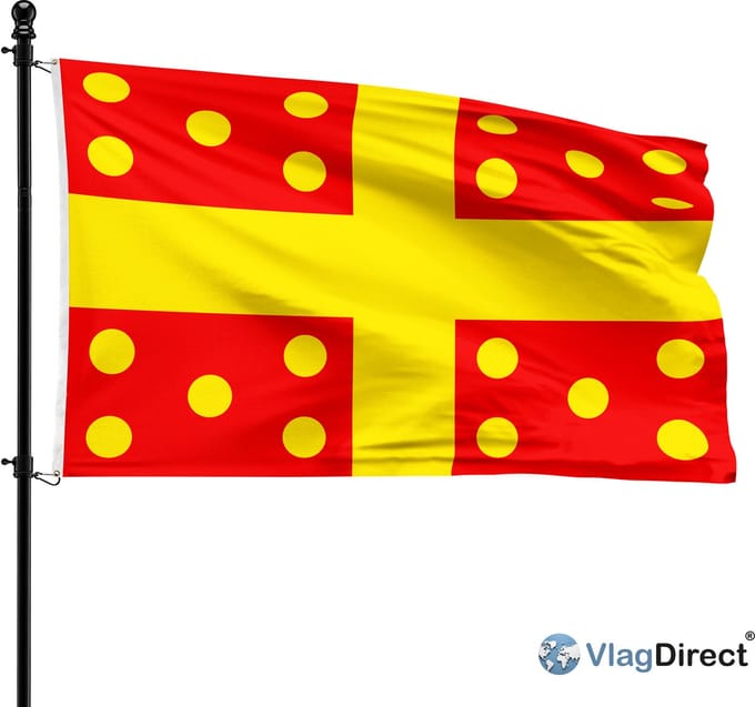 Harelbeekse vlag - Gemeente Harelbeke vlag - 90 x 150 cm.