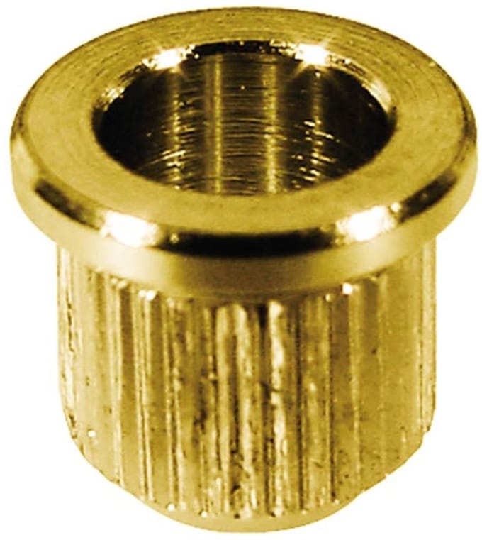 Boston TB-10-G Gouden String Ferrules - 6-pack (8,3mm x 9mm)
