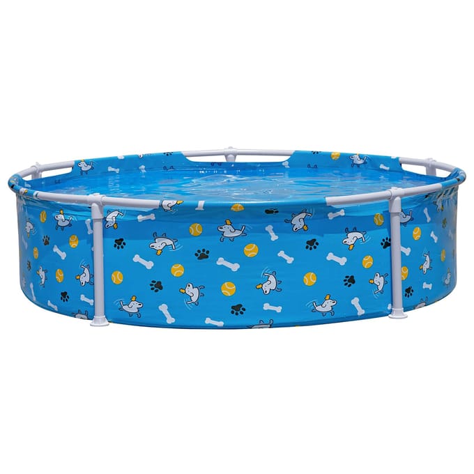Bestway - Hond - bad - zwembad - boven - de - grond - 122 - x - 30,5 - cm - Rond - voor - Blauw