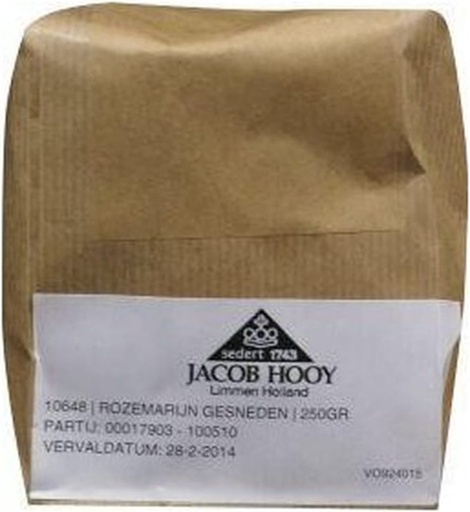 Jacob Hooy Rozemarijn gesneden 250 Gram