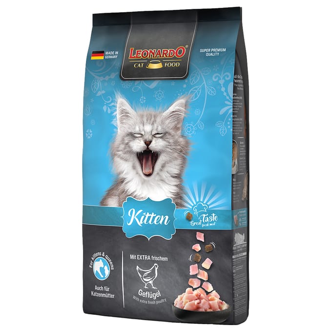Leonardo Kitten Gevogelte - Kattenvoer - 7.5 kg