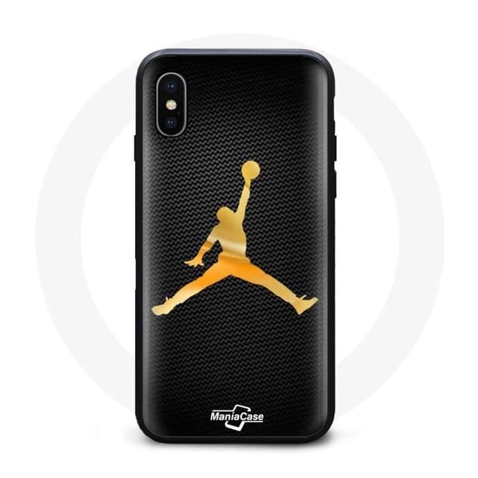 Coque - Nike - Iphone XS Max - Souple - Jaune - NBA jaune