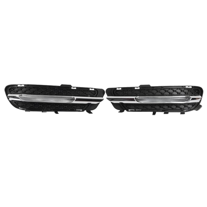 Paar Mistlamp Dagrijverlichting 2128851623 2128851574 Vervanging voor W212 E250 E300 E350 black
