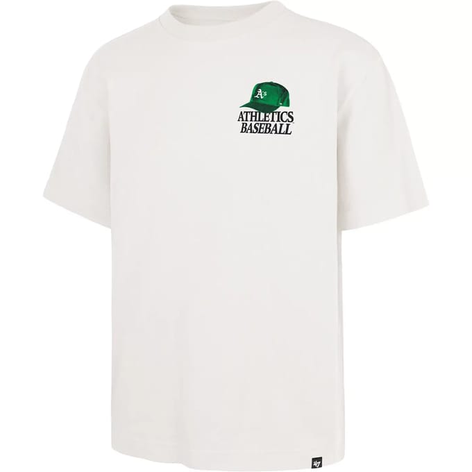 T-shirt MLB Athletics Honkbal 47Brand Inthepaper Foundation