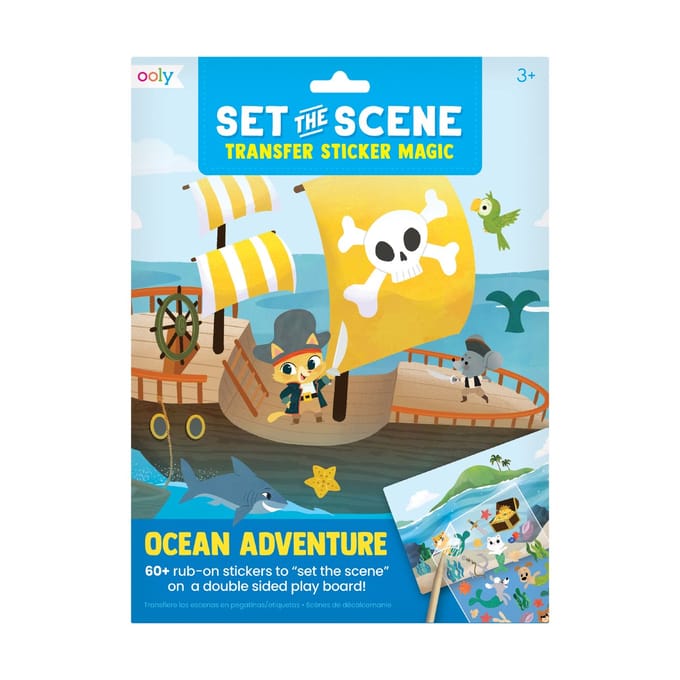 Ooly - Set the scene - Transfer stickers magic - Ocean adventure