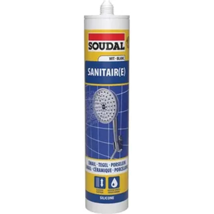 Soudal Sanitair Siliconenkit 0,3l Wit