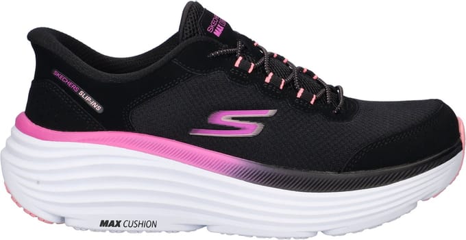 Skechers Hands Free Slip-Ins Max Cushioning Endeavor dames sneaker - Zwart multi