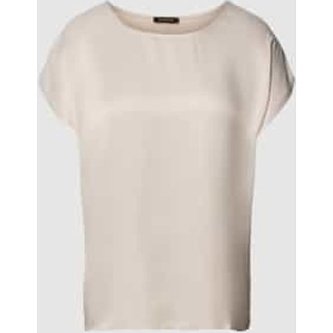 T-shirt met boothals