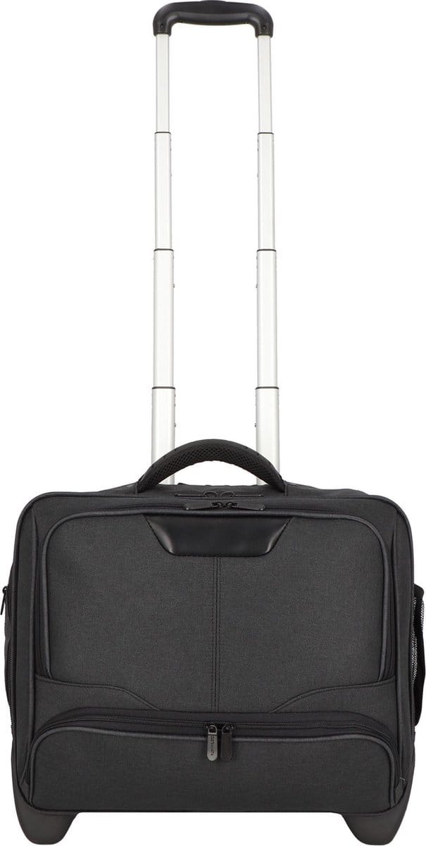 Dermata Business Laptop Trolley Canvas 3456CV Zwart
