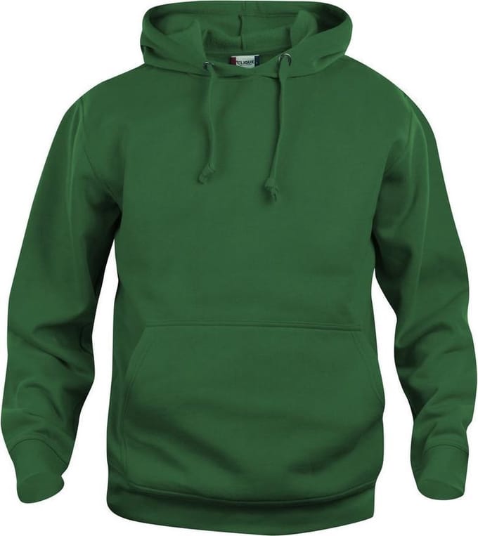 Clique Basic hoody Flessengroen maat S