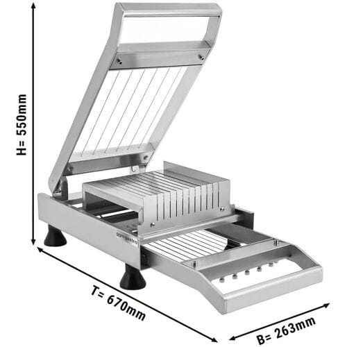 GGM Gastro Pralinenschneider - Drahtabstand: 14 & 28mm - inkl. 2 Rahmen