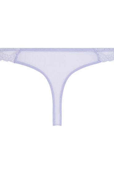 Hunkemöller Dames Lingerie String Daisy - Paars - maat XS