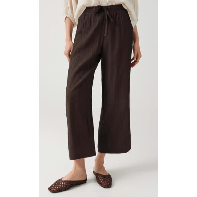 Opus Marou crinkled wijde broek