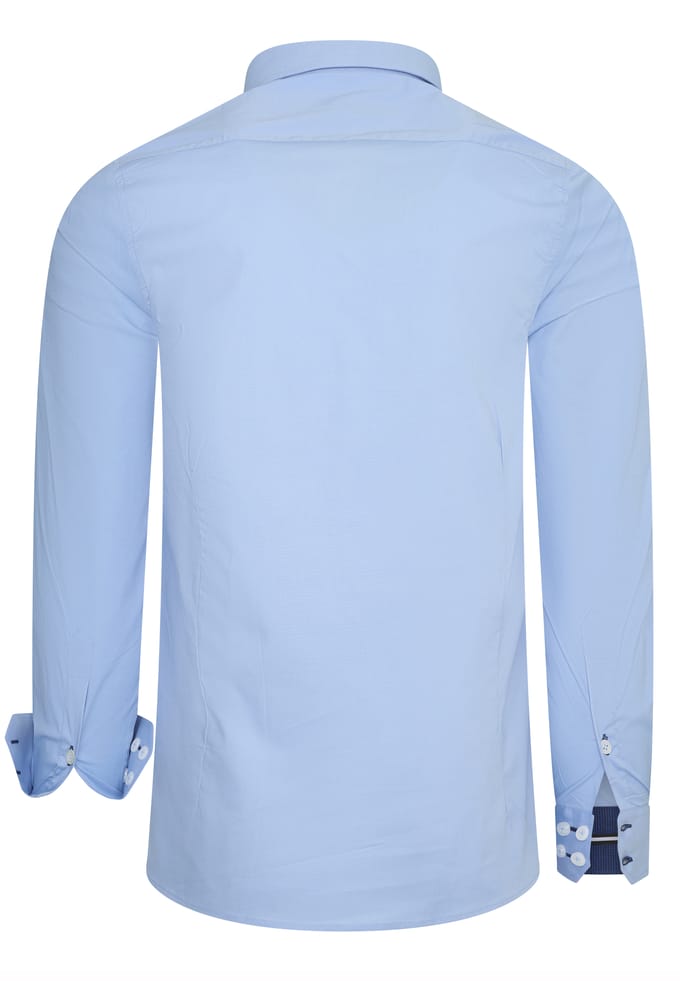 Rusty Neal Overhemden Overhemd Regular Fit Blauw