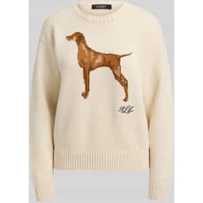 regular fit pullover van puur katoen