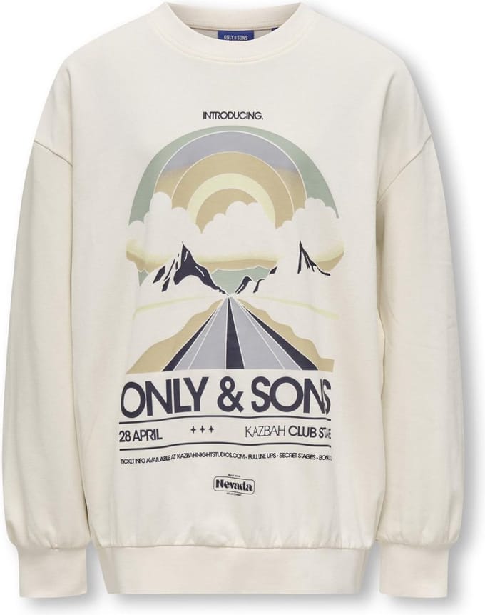 Trui ROAD Tofu Sky Relaxed Fit