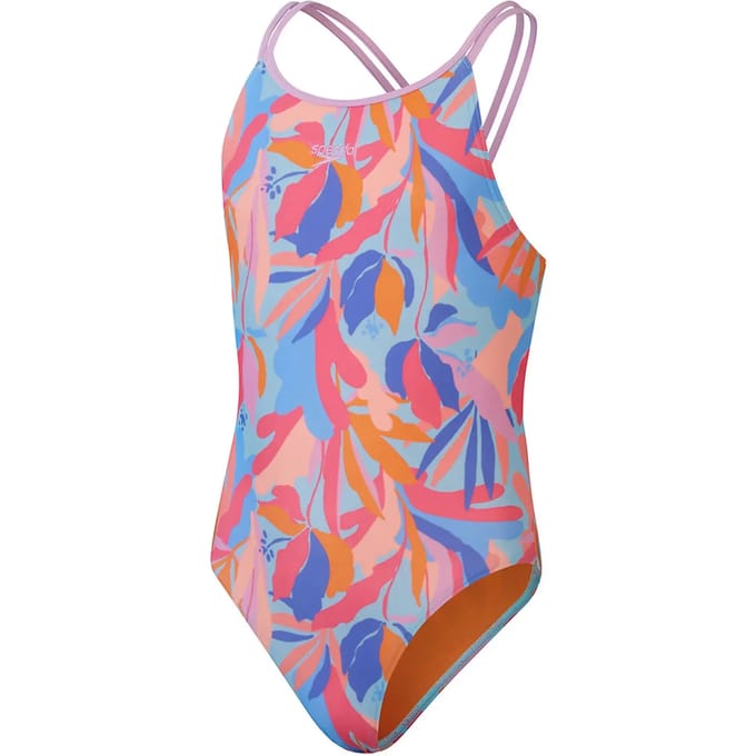1-delig meisjes zwempak Speedo Printed Twinstrap