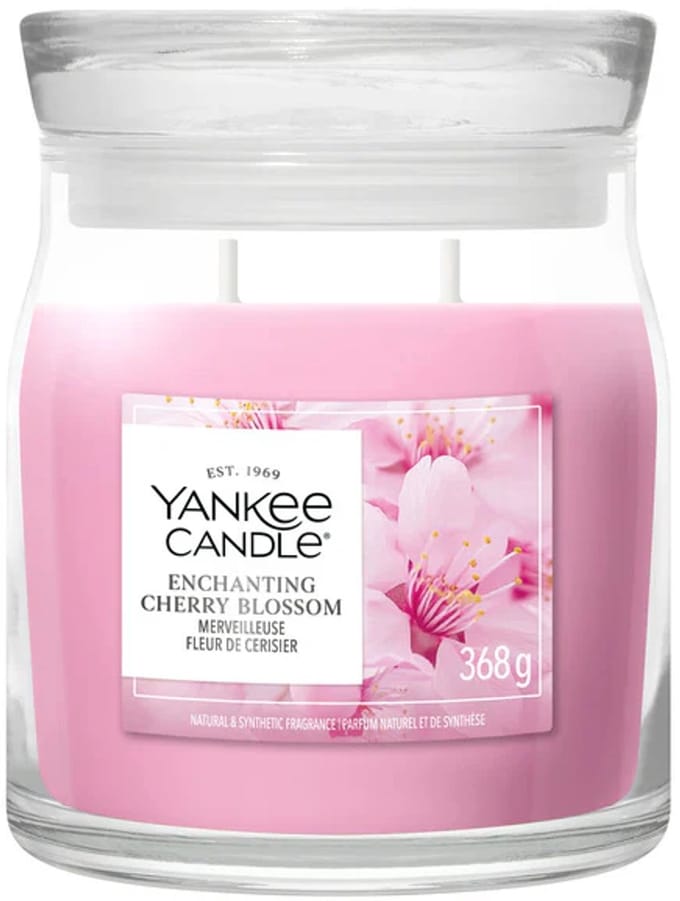 Yankee Candle - Enchanting Cherry Blossoms Medium Jar - tot 50 branduren