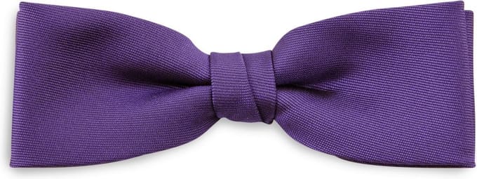 We Love Ties - Strikken - Kinderstrikje uni paars - paars