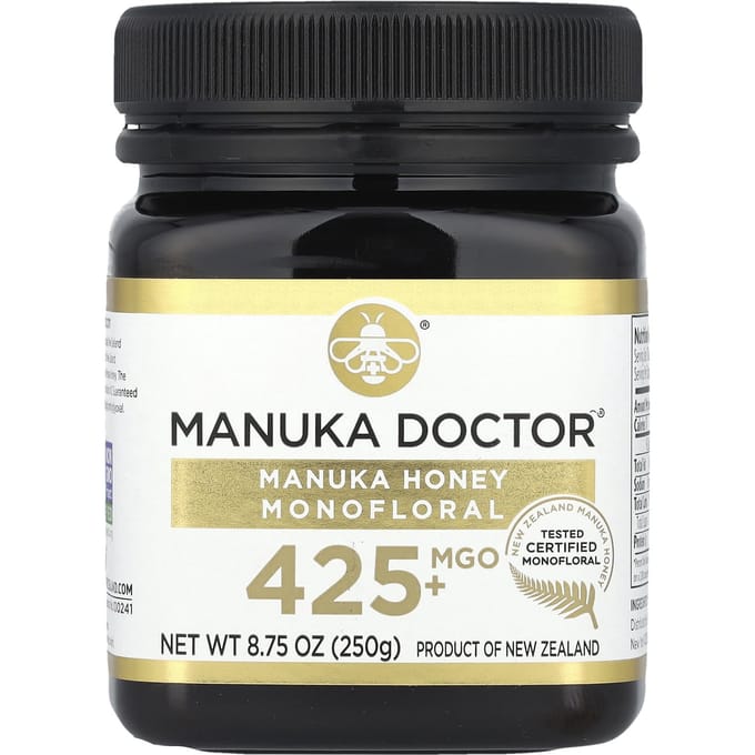 Manuka Doctor, Manuka Honing Monofloraal, MGO 425+, 8,75 oz (250 gram)
