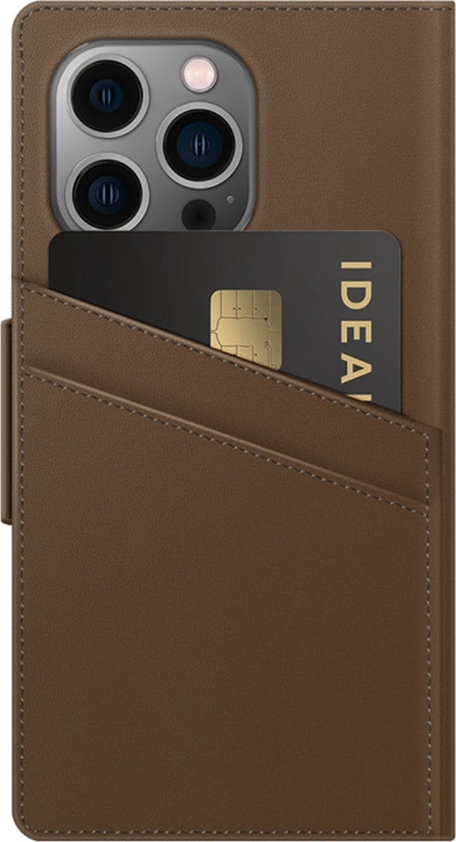 iDeal of Sweden Atelier Wallet iPhone 13 Pro Intense Brown