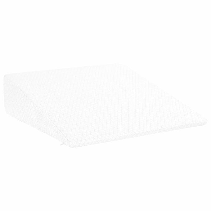 vidaXL - Wedge - Kussen - 69 - x - 64 - x - 19 - cm - Medium - Traagschuim - Wit